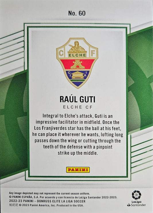 Raúl Guti - Donruss Elite LaLiga 22/23