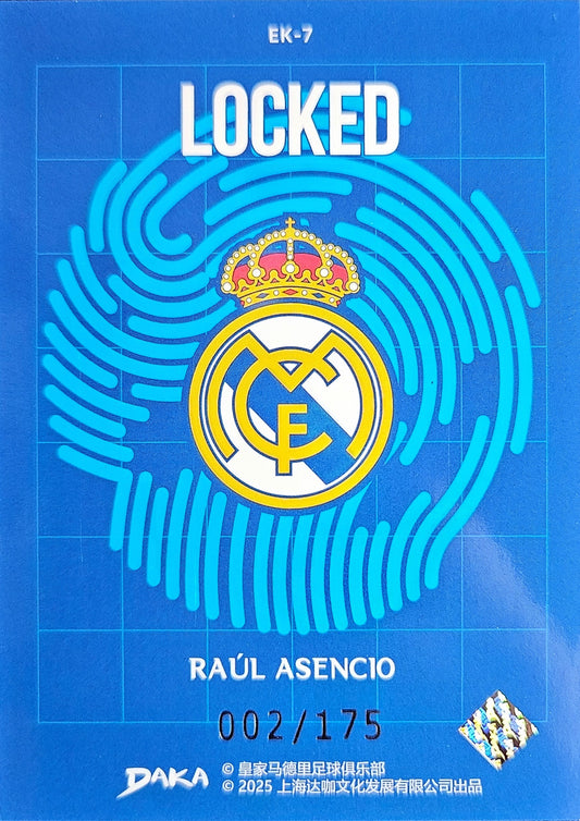 Raúl Asencio /175 - Locked - Top Audience Real Madrid 25/26