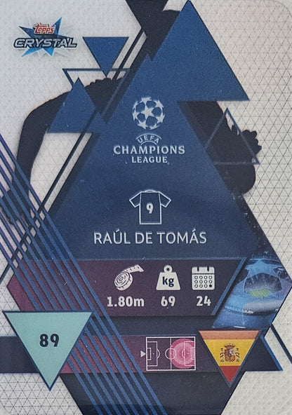 Raúl de Tomás - Topps Crystal UEFA Champions League 19/20