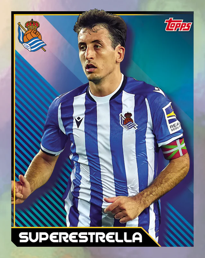Real Sociedad 2021-22 con 30 cromos - Póster gigante