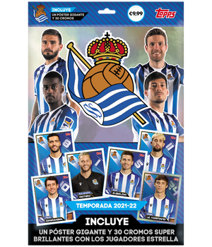 Real Sociedad 2021-22 con 30 cromos - Póster gigante