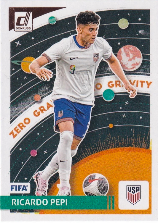 Rircardo Pepi - Zero Gravity Bronze - Donruss Soccer 24/25