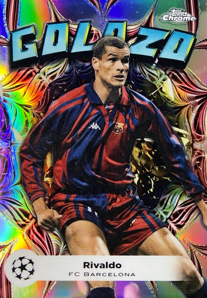 Rivaldo - Golazo - Topps Chrome UEFA Club Competitions 23/24