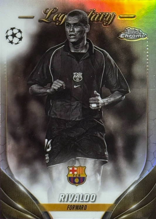 Rivaldo - Case Hit - Legendary - Topps Chrome UEFA Club Competitions 23/24