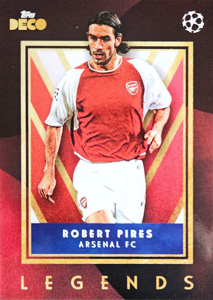 Robert Pirès - Legends - Topps Deco UEFA Club Competitions 22/23