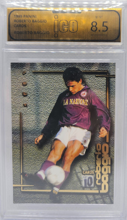 Roberto Baggio - Fiorentina Le Squadre 21/50 - Ico 8.5 - Roberto Baggio Cards 1999