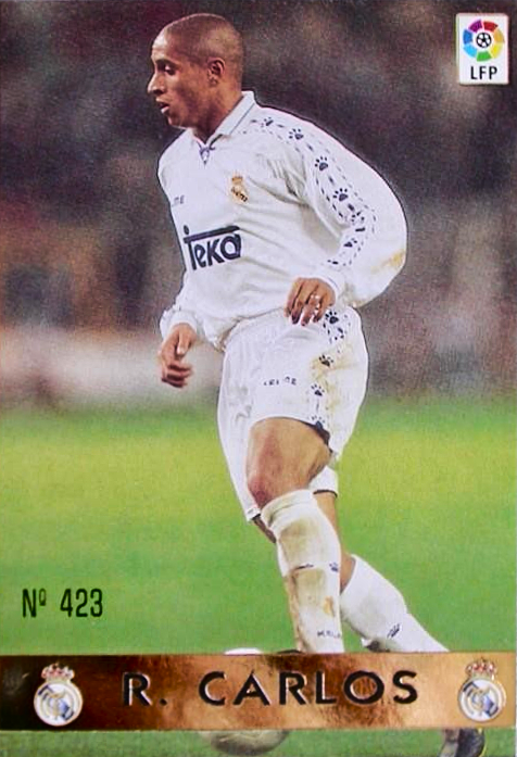 Roberto Carlos - El mejor 1996/97 - Las Fichas de la Liga 97/98