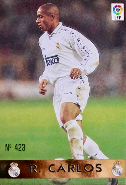 Roberto Carlos - El mejor 1996/97 - Las Fichas de la Liga 97/98