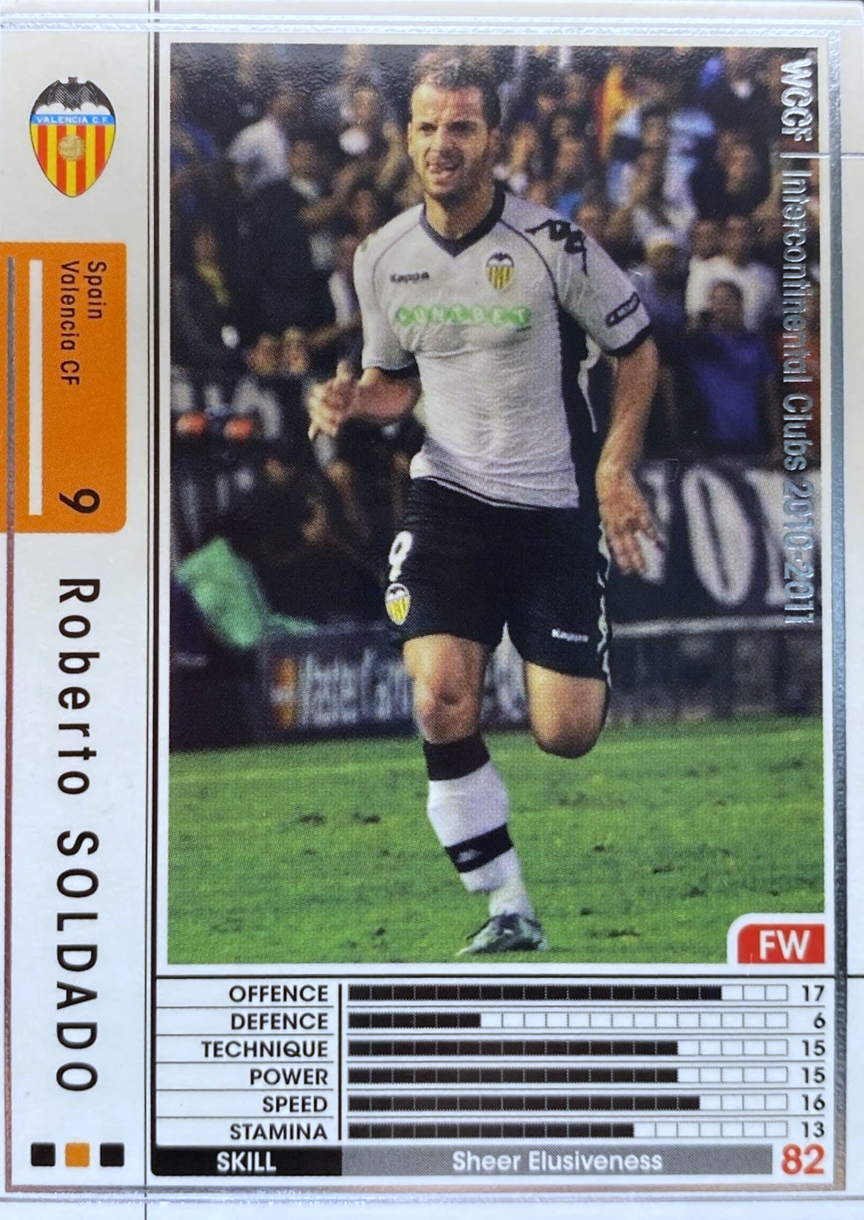 Roberto Soldado - Intercontinental Clubs - WCCF 10/11