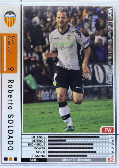 Roberto Soldado - Intercontinental Clubs - WCCF 10/11