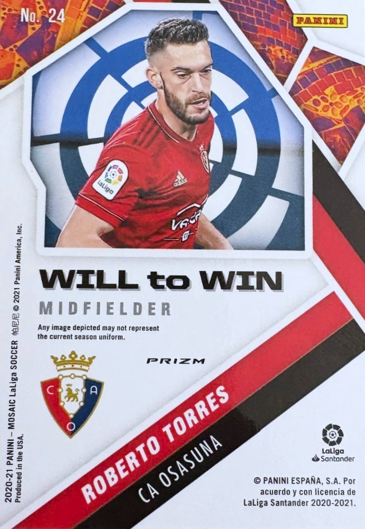 Roberto Torres - Will to win - Mosaic LaLiga 20/21
