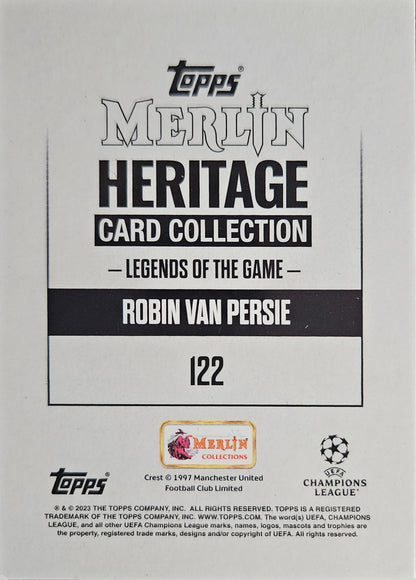 Robin Van Persie - Legends of the game - Merlin Heritage UEFA Club Competitions 23/24