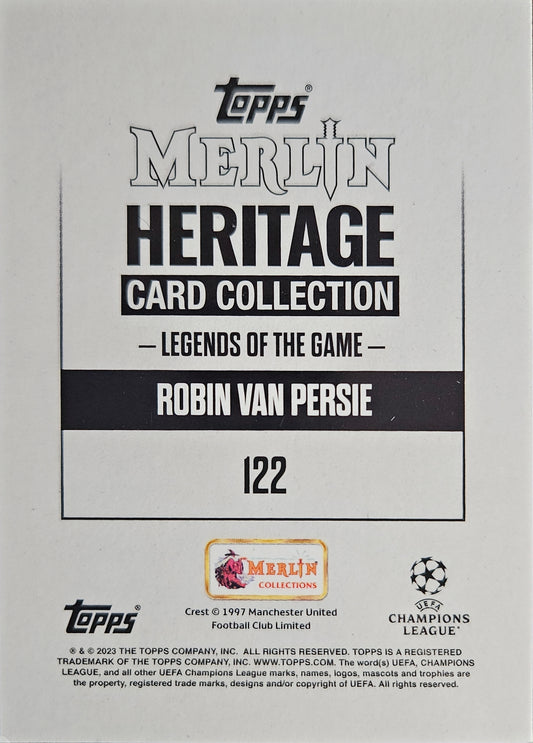 Robin Van Persie - Legends of the game - Merlin Heritage UEFA Club Competitions 23/24