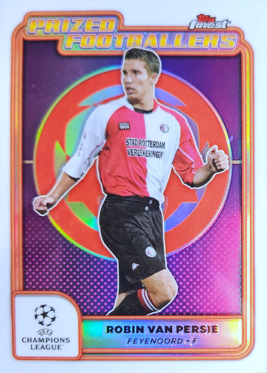 Robin Van Persie - Prized Footballers - Topps Finest UEFA Club Competitions 24/25