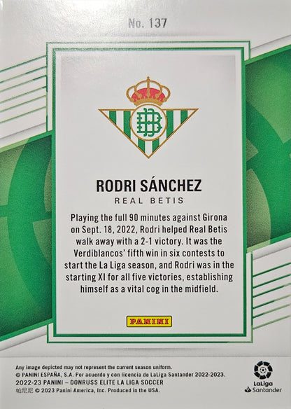 Rodri Sánchez - Donruss Elite LaLiga 22/23