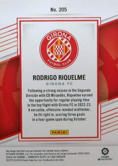Rodrigo Riquelme (RC) - Donruss Elite LaLiga 22/23