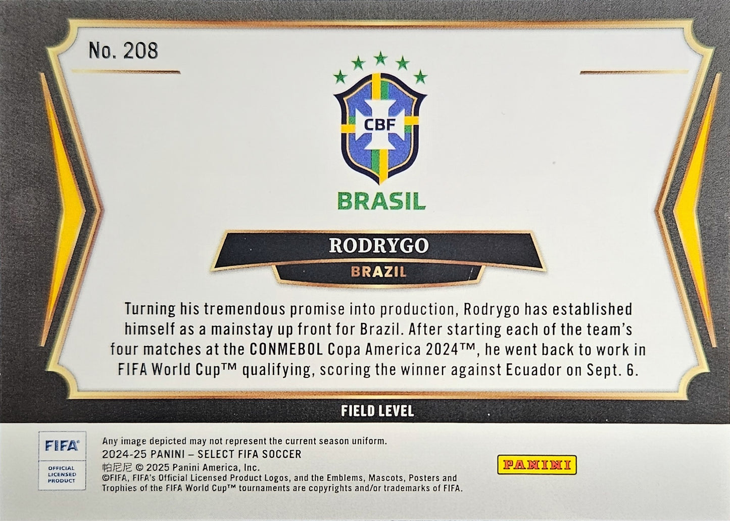 Rodrygo - Field Level - Select FIFA Soccer 24/25