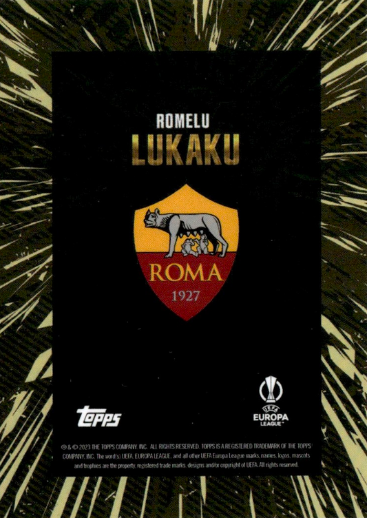 Romelu Lukaku - Topps Gold UEFA Club Competitions 23/24