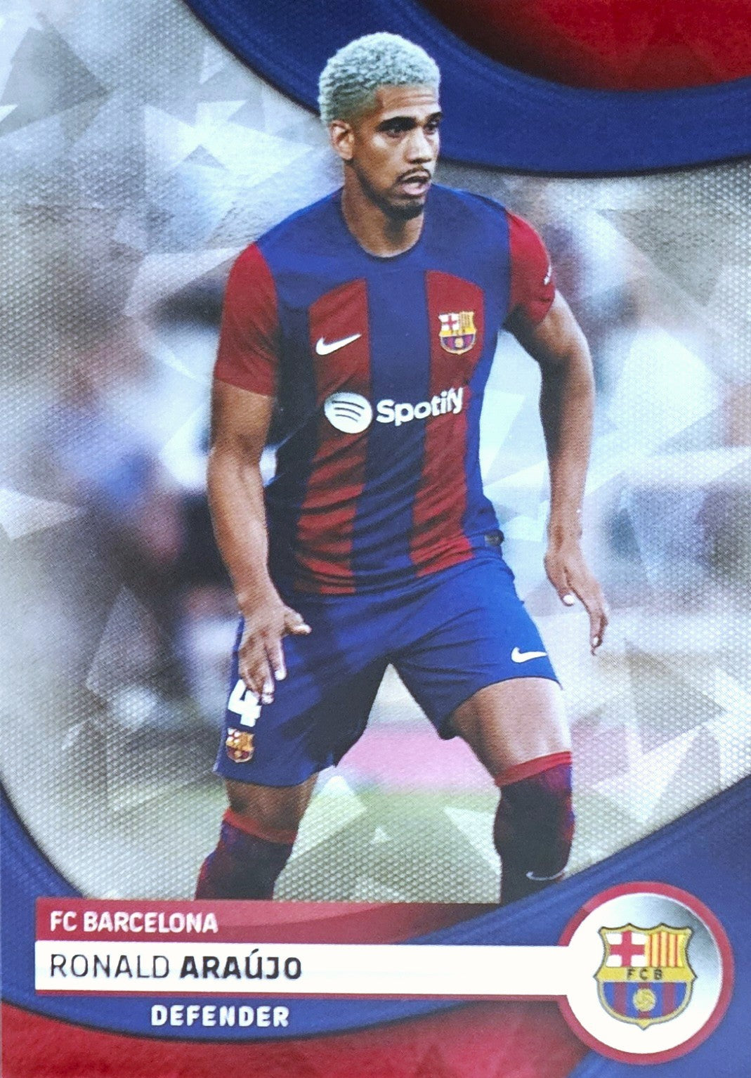 Ronald Araujo - Cracked ice - Team Set Barcelona 23/24