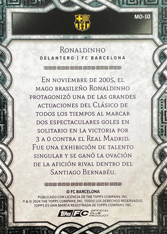 Ronaldinho - Monolyth - Fan Set Barcelona 24/25