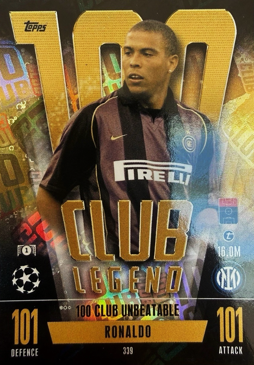 Ronaldo - 100 Club Legend - Match Attax Extra UEFA Club Competitions 23/24