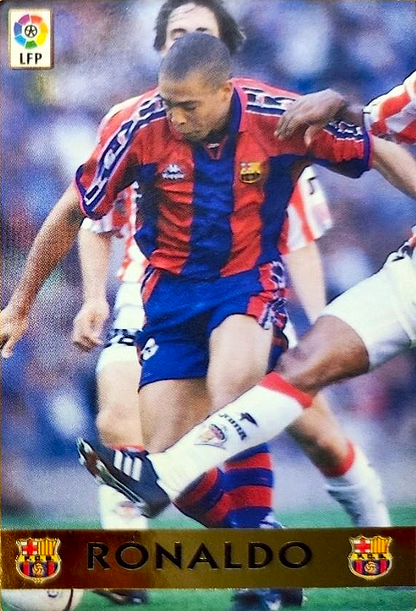 Ronaldo - Trofeo Pichichi - Las Fichas de la Liga 97/98