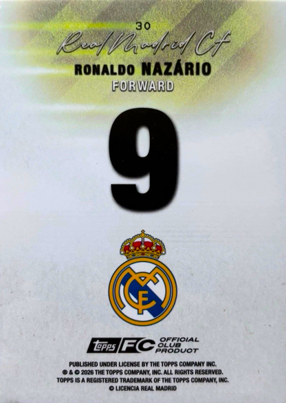 Ronaldo Nazario - Holo - Team Set Real Madrid 25/26