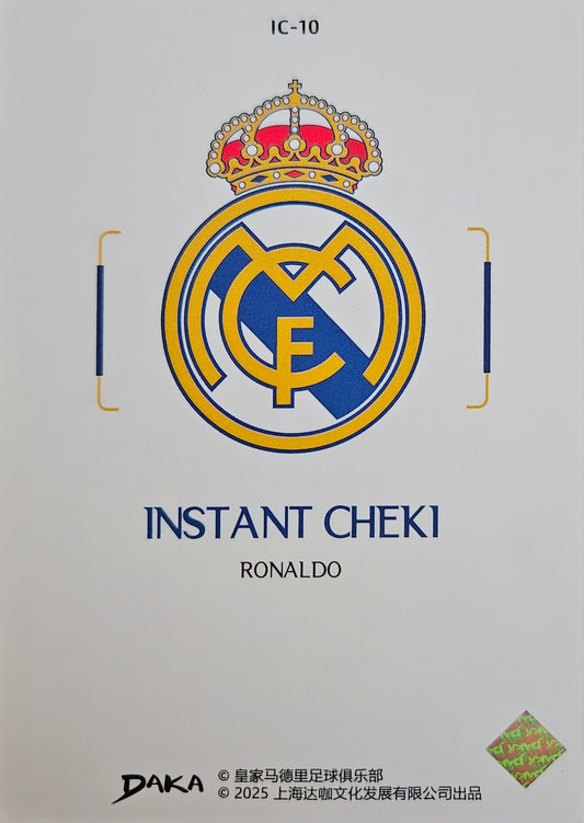 Ronaldo Nazario - Instant Cheki - Top Audience Real Madrid 25/26