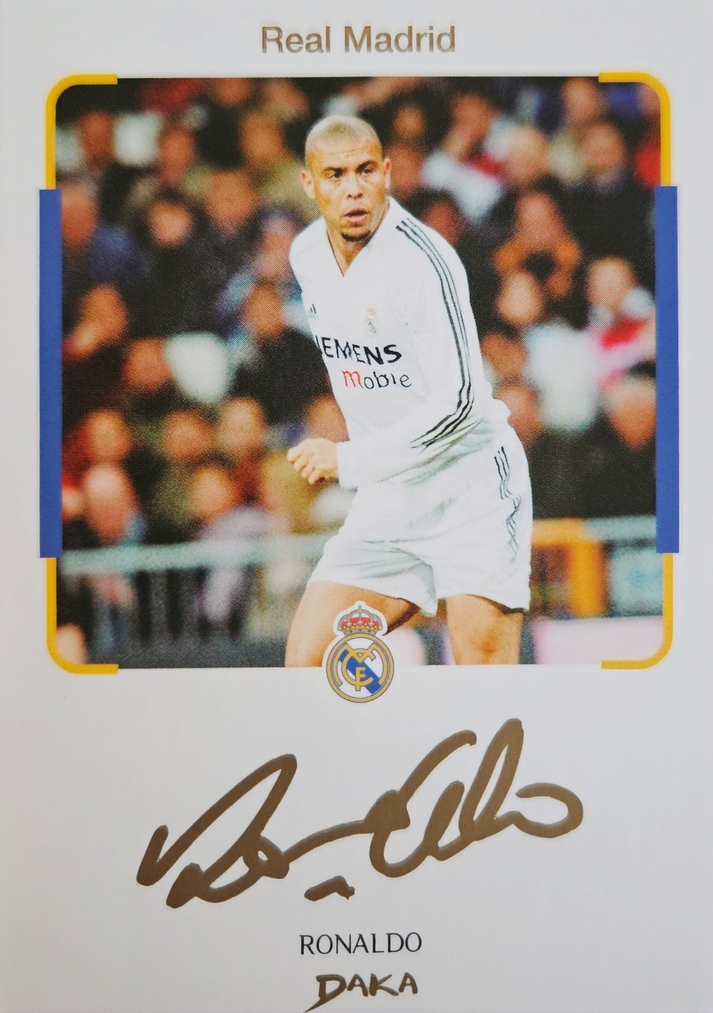 Ronaldo Nazario - Instant Cheki - Top Audience Real Madrid 25/26