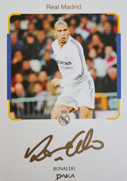 Ronaldo Nazario - Instant Cheki - Top Audience Real Madrid 25/26