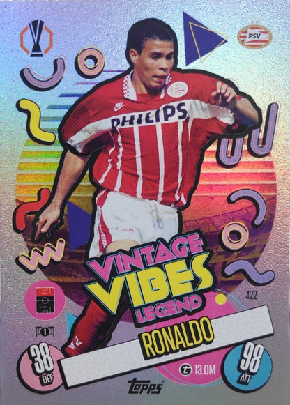Ronaldo Nazario - Vintage Vibes Legend - Match Attax UEFA Club Competitions 24/25