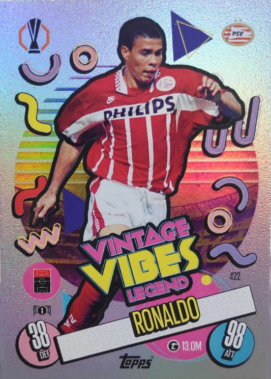 Ronaldo Nazario - Vintage Vibes Legend - Match Attax UEFA Club Competitions 24/25