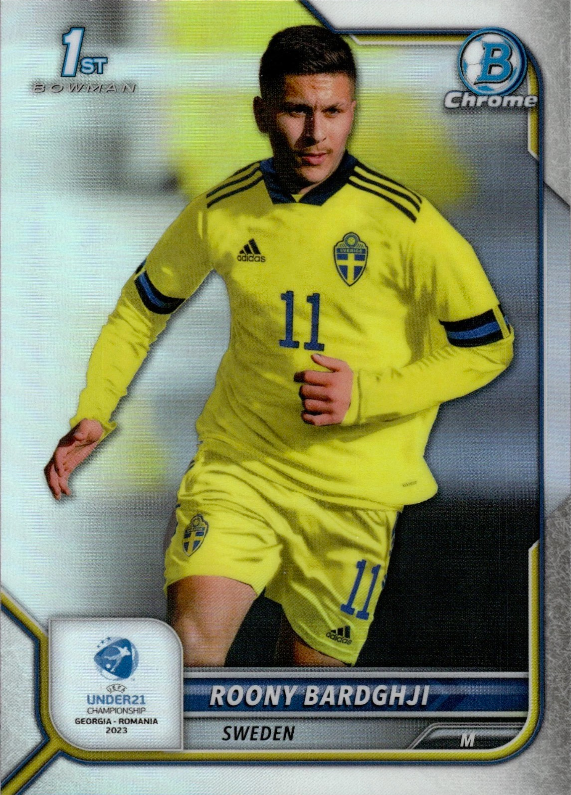 Roony Bardghji - 1st Bowman - Bowman Chrome UEFA Under 21 Championship Georgia y Romania 2023
