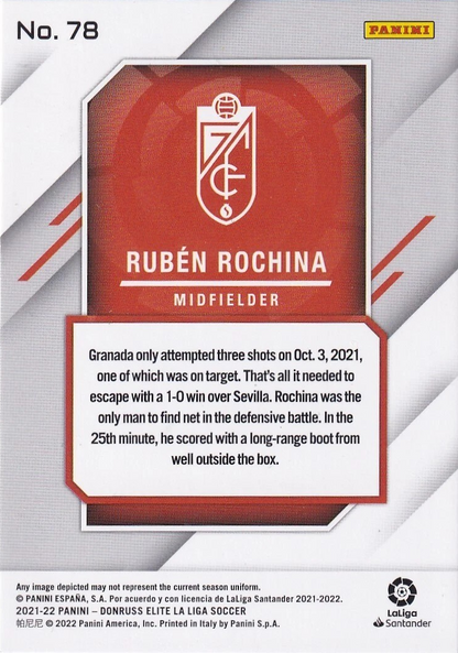 Rubén Rochina - Donruss Elite LaLiga 21/22