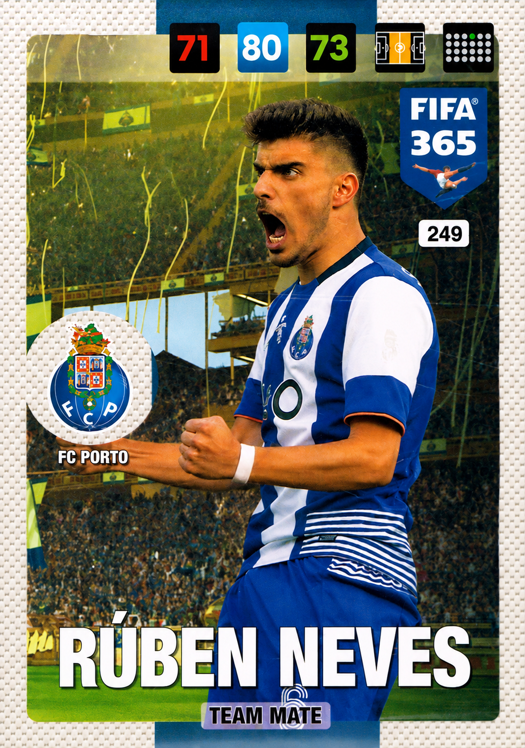 Rúben Neves - Team Mate - Adrenalyn XL FIFA 365 2017