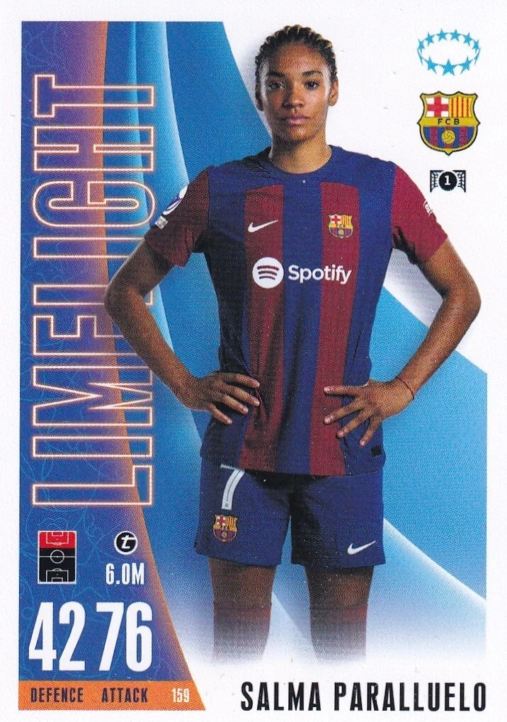 Salma Paralluelo - Match Attax Extra UEFA Club Competitions 23/24