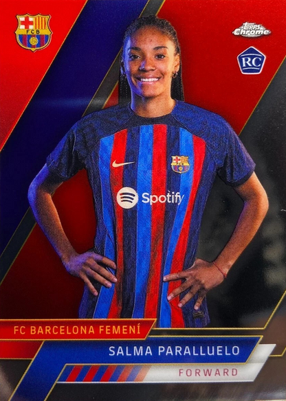 Salma Paralluelo (RC) - Topps Chrome Barcelona 22/23