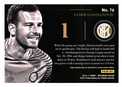 Samir Handanović - Aficionado Soccer 16/17