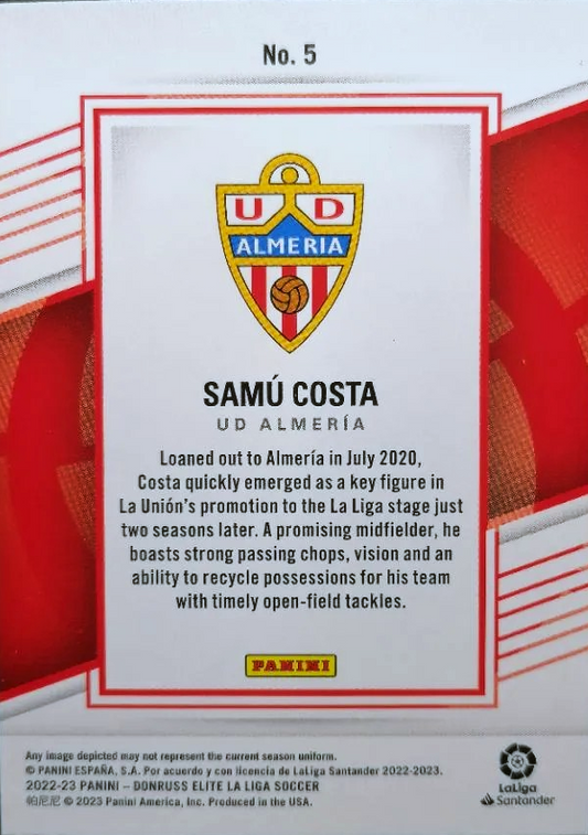 Samú Costa (RC) - Donruss Elite LaLiga 22/23