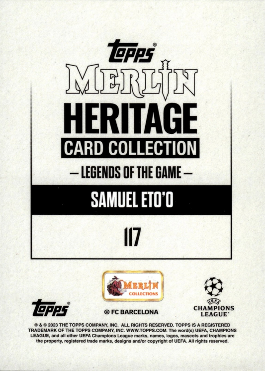 Samuel Eto'o - Legends of the game - Merlin Heritage 23/24