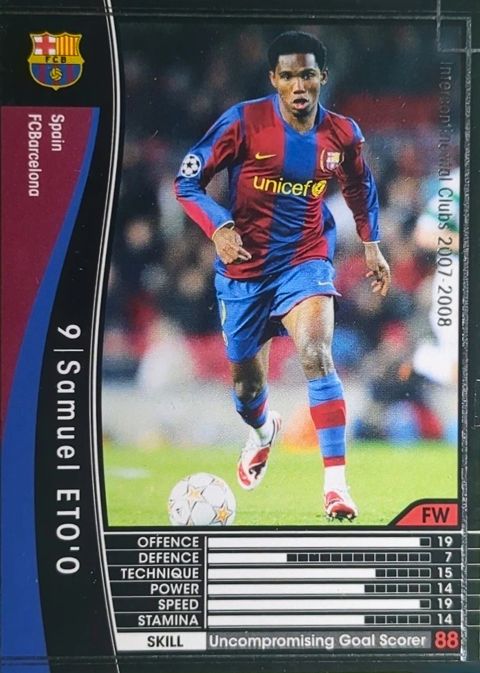 Samuel Eto'o - Intercontinental Clubs - WCCF 07/08