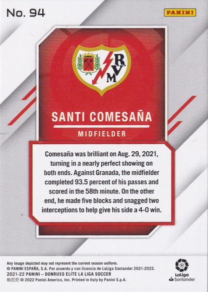Santi Comesaña (RC) - Donruss Elite LaLiga 21/22