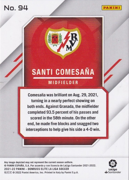 Santi Comesaña (RC) - Donruss Elite LaLiga 21/22