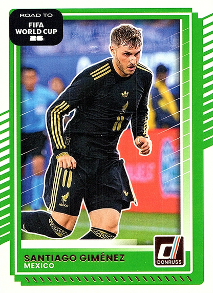 Santiago Giménez - Donruss Road to FIFA World Cup 26