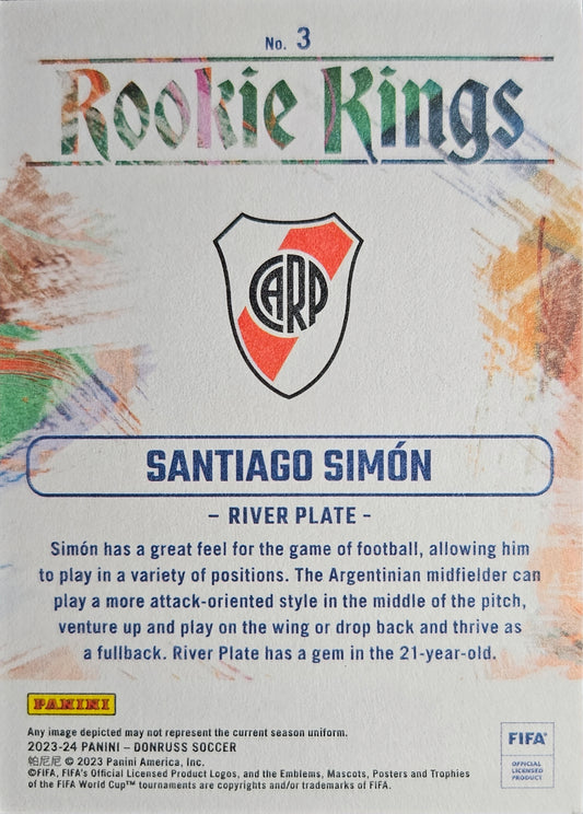 Santiago Simón (RC) - Rookie Kings Bronze - Donruss Soccer 23/24