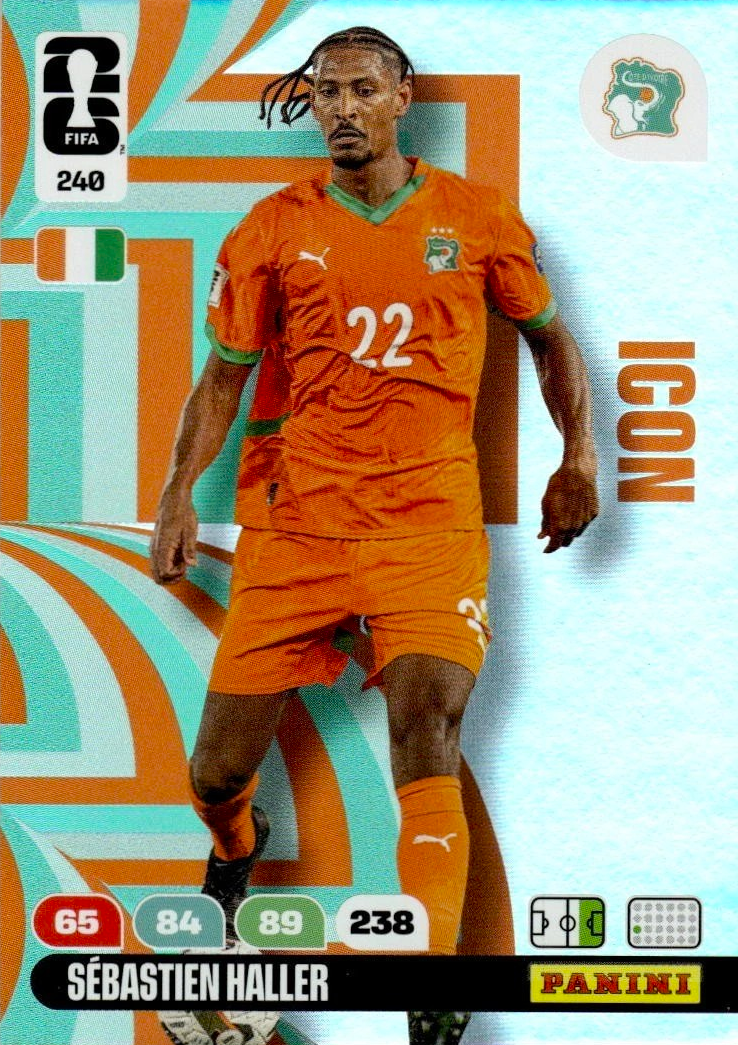 Sébastien Haller - Icon - Adrenalyn XL FIFA World Cup 2026