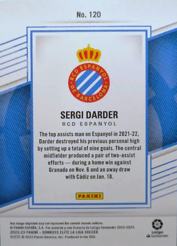 Sergi Darder - Donruss Elite LaLiga 22/23