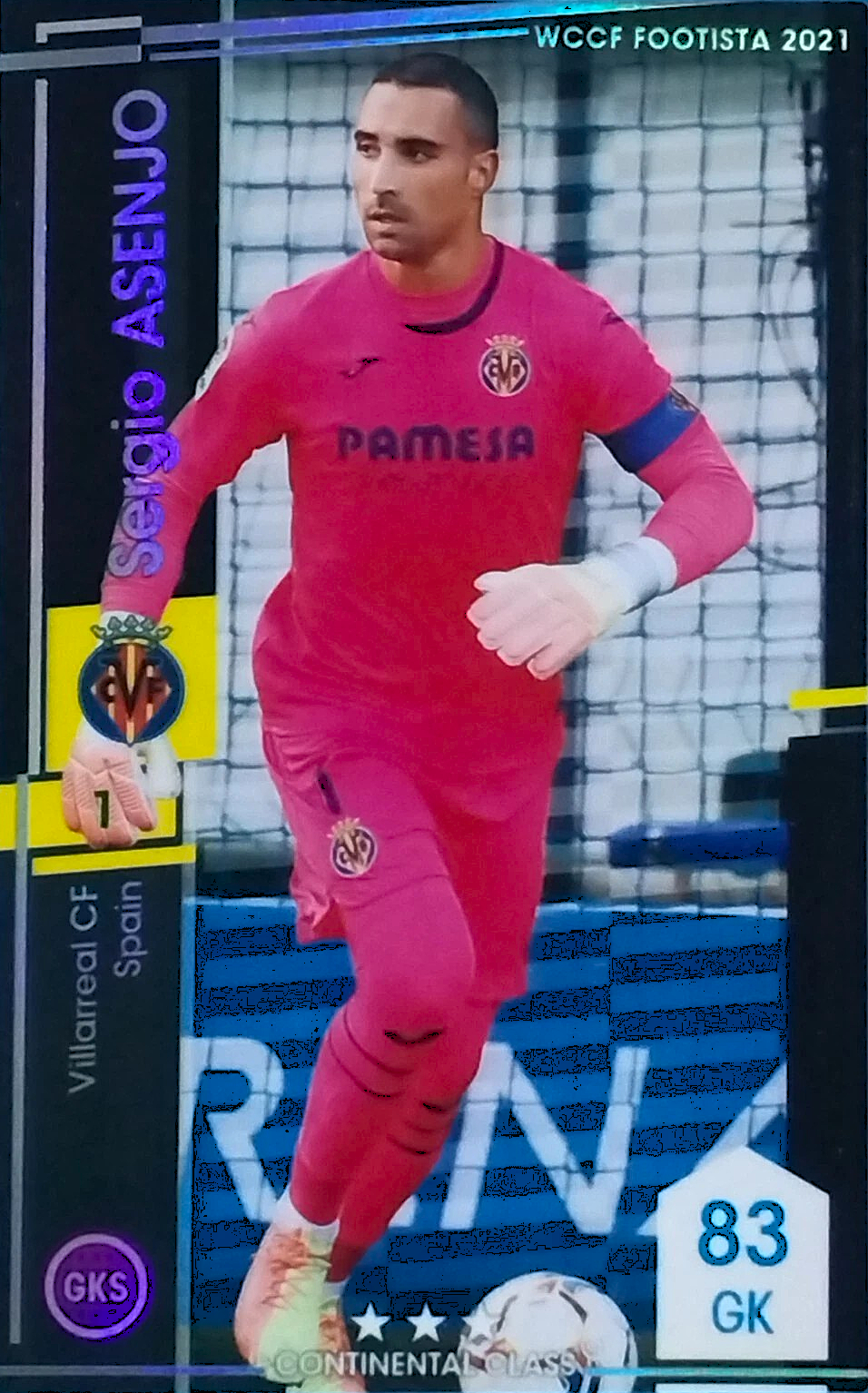 Sergio Asenjo - Continental Class - WCCF Footista 2021