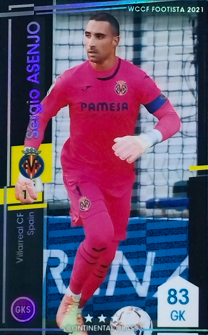 Sergio Asenjo - Continental Class - WCCF Footista 2021