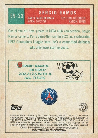 Sergio Ramos - 1959 - UEFA Club Competitions 22/23